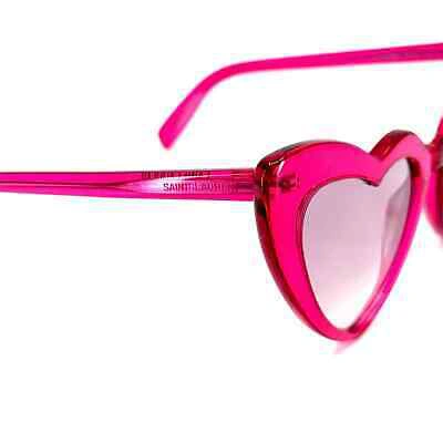 Pre-owned Saint Laurent Sunglasses Loulou Sl181 021, Authentic In Pink