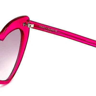 Pre-owned Saint Laurent Sunglasses Loulou Sl181 021, Authentic In Pink