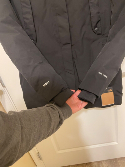 Pre-owned The North Face Womwen's Outerborough Parka Msrp $500. In Black