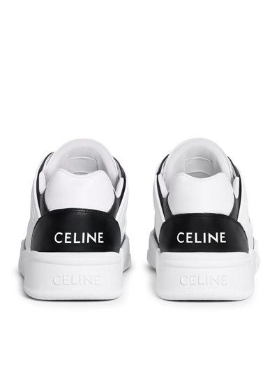 Shop Celine Men Ct-07 Low Top Sneaker In White