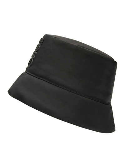 Shop Loewe Women Bucket Hat Puffer In Black