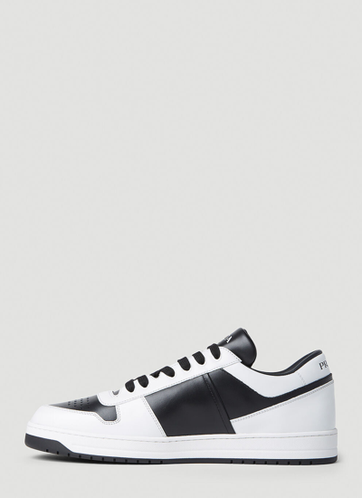 Shop Prada Women Downtown Sneakers In White