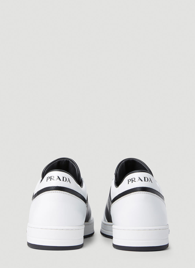 Shop Prada Women Downtown Sneakers In White