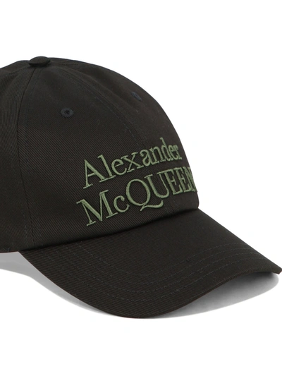 Shop Alexander Mcqueen Alexander Mc Queen Baseball Cap With Logo