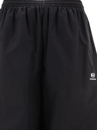 Shop Balenciaga Trousers With Logo