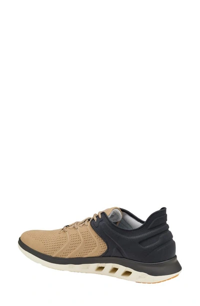Shop Johnston & Murphy Activate Luxe U-throat Sneaker In Tan Nubuck/ Black Nylon