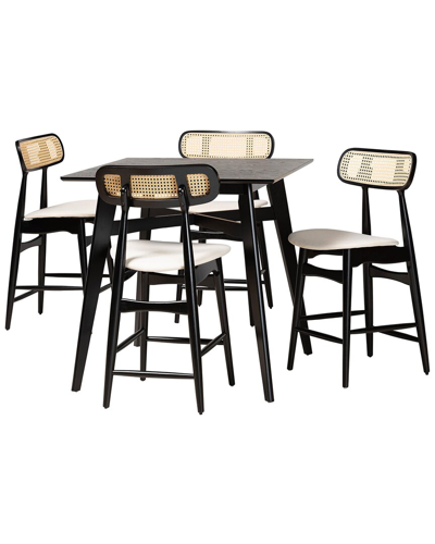 Baxton Studio Tarana Mid-century Modern 5pc Pub Set