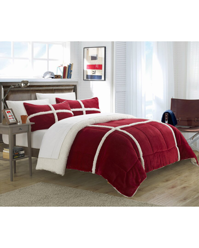 Shop Chic Home Design Camille 7pc Bed In A Bag Comforter Set
