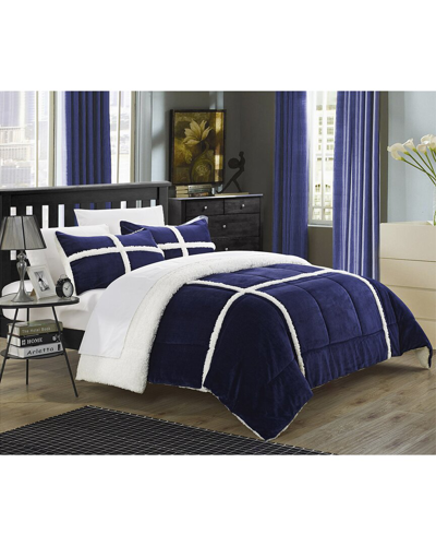 Shop Chic Home Design Camille 7pc Bed In A Bag Comforter Set