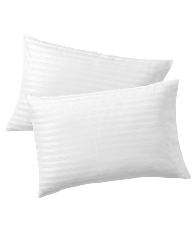 Shop Brooks Brothers Sateen Stripe Cotton Sateen Pillowcase Pair