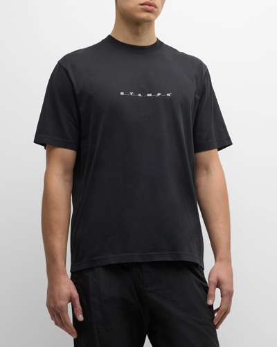 Shop Stampd Men's Moroccan City Washed T-shirt In Black