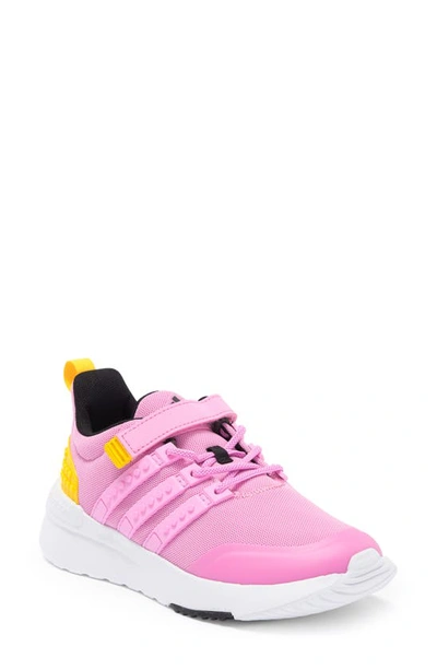 Shop Adidas Originals X Lego Racer Tr21 Sneaker In Bliss Orchid/ Bliss Orchid