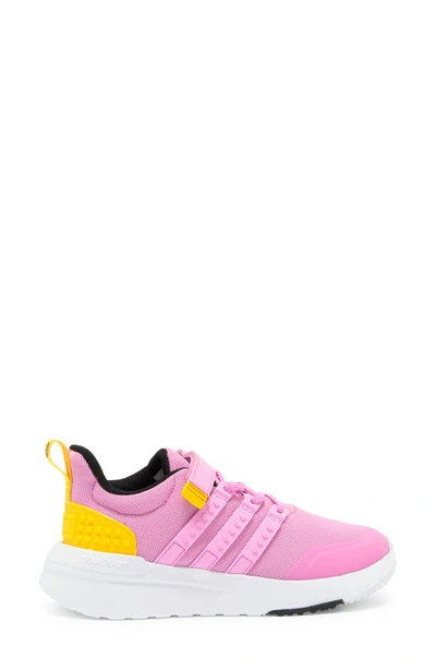 Shop Adidas Originals X Lego Racer Tr21 Sneaker In Bliss Orchid/ Bliss Orchid