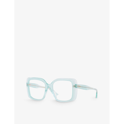 Shop Dita Women's D4000426 Adabrah Square-frame Acetate Eye Glasses