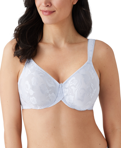 Shop Wacoal Awareness Full Figure Seamless Underwire Bra 85567, Up To I Cup In Ancient Water