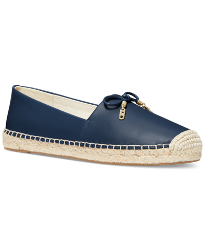 Navy michael kors flats best sale