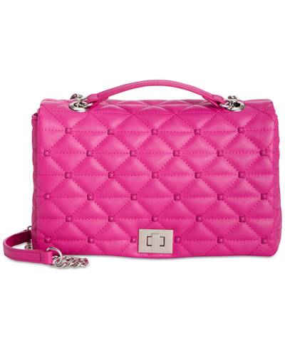 Shop Inc International Concepts Soft Ajae Stud Small Shoulder Bag, Created For Macy's In Pink Tutu