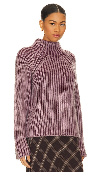 Shop Steve Madden Terra Sweater In Amaranth