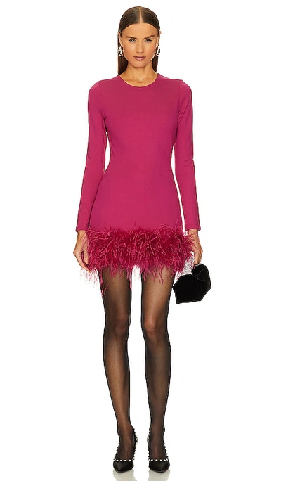Shop Lamarque Bahira Mini Dress In Lilac Rose