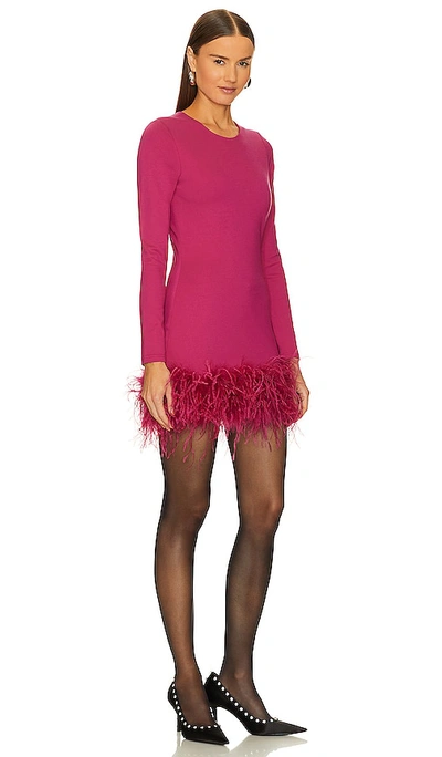Shop Lamarque Bahira Mini Dress In Lilac Rose