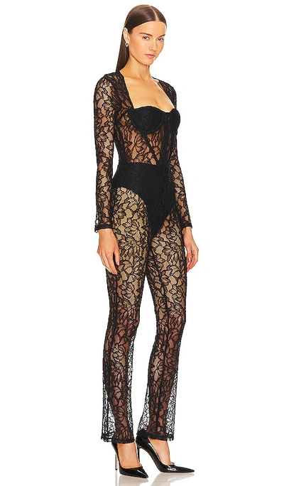Michael Costello X Revolve Audrey Jumpsuit In Black