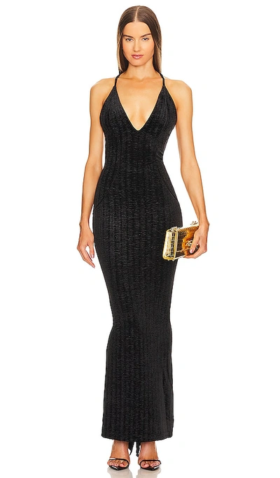 Shop Michael Costello X Revolve Rosalind Gown In Black
