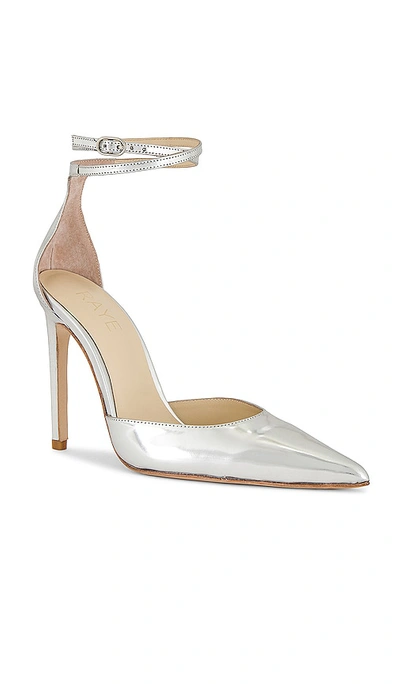 Shop Raye Dania Pump In Chrome Metallic