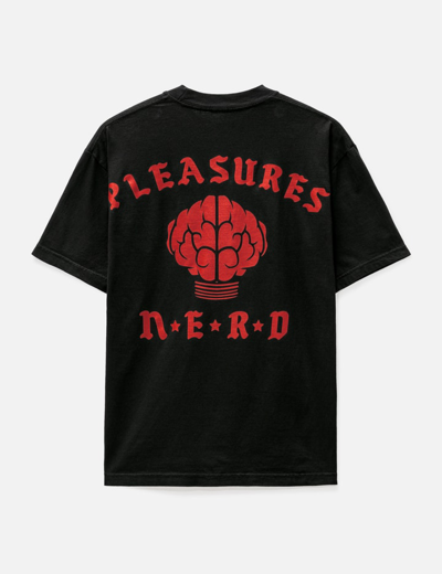 Shop Pleasures Nerd Rockstar T-shirt In Black