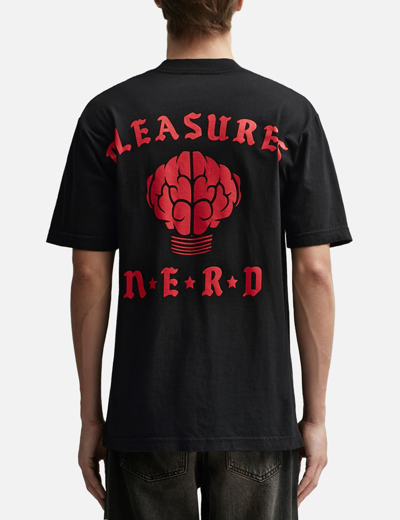 Shop Pleasures Nerd Rockstar T-shirt In Black