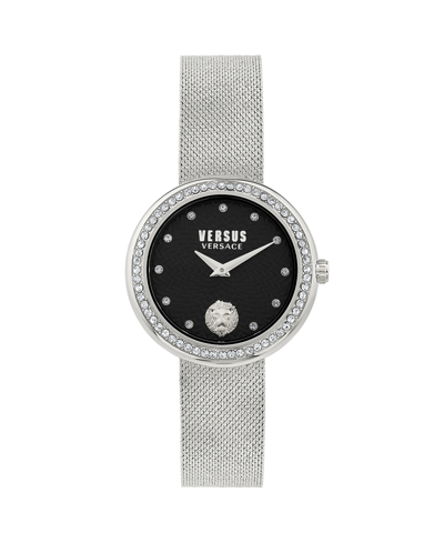 Shop Versus Women's Lea Two Hand Silver-tone Stainless Steel Watch 35mm