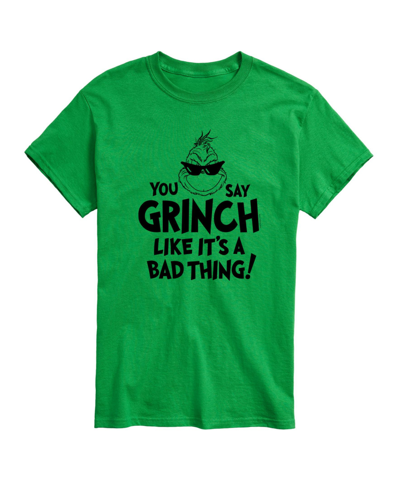 Shop Airwaves Men's The Grinch Short Sleeve T-shirt In Green