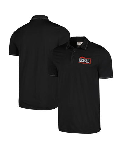 Insomniac Unisex Formula 1 Las Vegas Grand Prix Black Classic Polo In Black