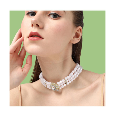 Sohi Women White Necklace In White