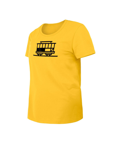 Shop New Era Women's  Gold Golden State Warriors 2023/24 City Edition T-shirt