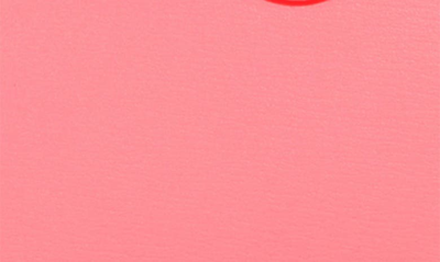 Shop Balmain B-buzz Calfskin Leather Card Case In Pink