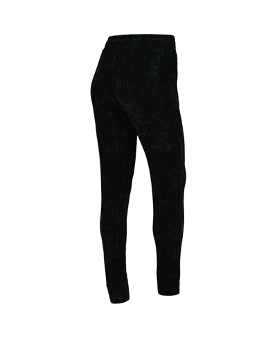 College Concepts Black Golden State Warriors Linger Pants In Black