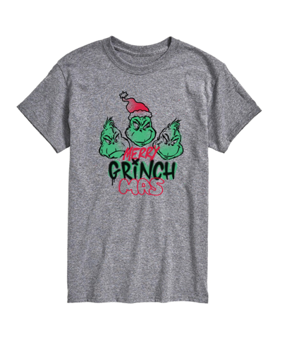 Shop Airwaves Men's The Grinch Short Sleeve T-shirt In Gray