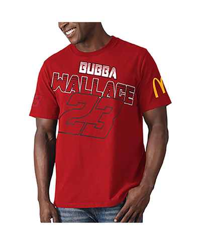 Shop Starter Men's  Red Bubba Wallace Special Teams T-shirt