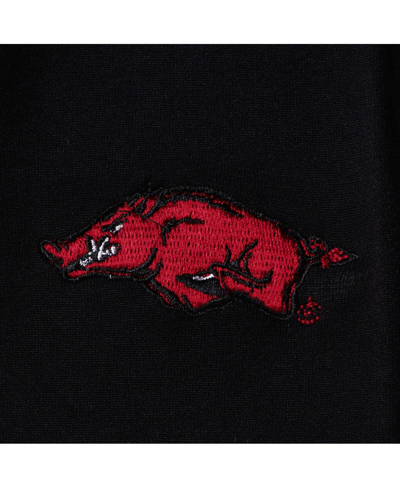 Zoozatz Women's  Black Arkansas Razorbacks Fleece Leggings In Black