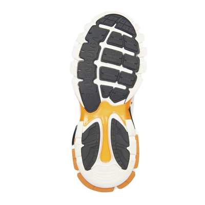 巴黎世家（BALENCIAGA）男士Track系列拼色休闲运动鞋 542023 W1GB1 9059 白色/橙色 41
