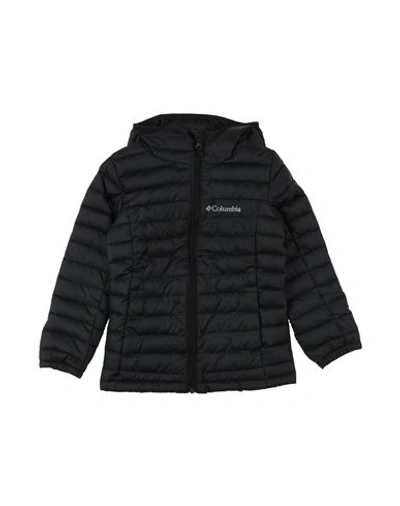 Shop Columbia Silver Falls Hooded Jacket Toddler Girl Puffer Black Size 6 Polyester