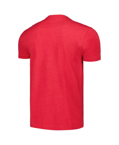 Shop Mitchell & Ness Men's And Women's  Red Chicago Bulls Hardwood Classics Mvp Throwback Logo T-shirt