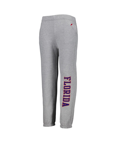 League Collegiate Wear Youth  Gray Florida Gators Essential Pants In Gray