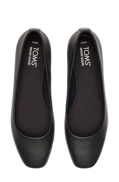 Toms Briella Ballet Flat In Black
