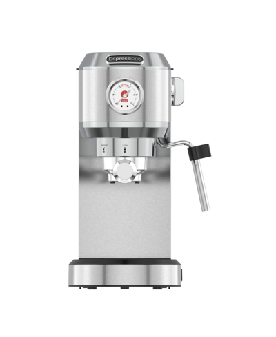 Shop Espressione Flex 3-in-1 Compact Espresso Coffee Machine In Stainless Steel