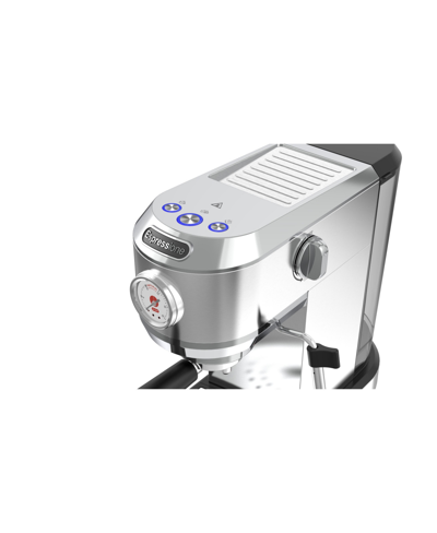 Shop Espressione Flex 3-in-1 Compact Espresso Coffee Machine In Stainless Steel