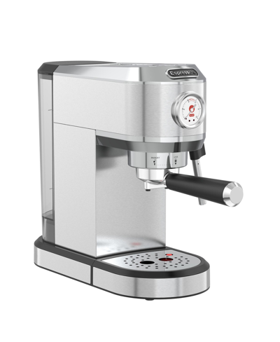 Shop Espressione Flex 3-in-1 Compact Espresso Coffee Machine In Stainless Steel