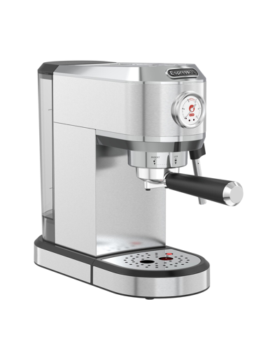 Espressione Flex 3-in-1 Compact Espresso Coffee Machine In Stainless Steel