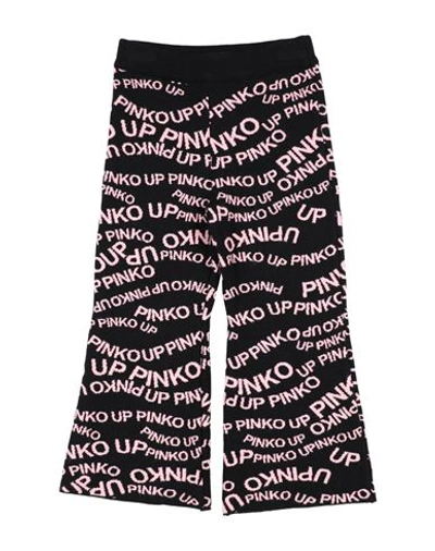 Shop Pinko Up Toddler Girl Pants Black Size 7 Viscose, Polyester, Polyamide