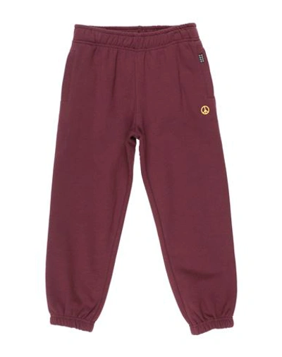 Shop Molo Toddler Boy Pants Deep Purple Size 5 Cotton, Polyester
